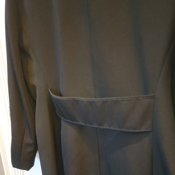 Anne Klein Black Coat - Picture 7 of 11